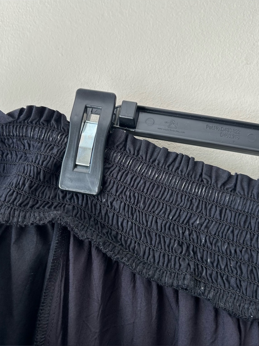 Maeve Anthropologie 100% Cotton One Shoulder Maxi Dress Black NWT L - Picture 14 of 14